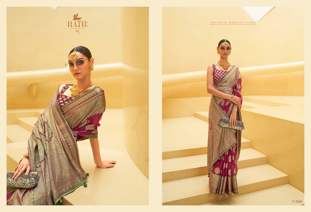 Rath Rajkanya Function Wear Wholesale Designer Sarees Catalog